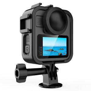 GoPro Max2 �J�����P�[�W �ی�t���[�� �Ռ��z�� 360�x�S�i�J�����p �R�[���h�V���[ �O�r ���B��_ �}�C�N�g���\ �V���R�������Y�L���b�v�t �S�[�v�� �}�b�N�X�c�[