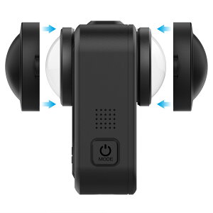 GoPro MAX2 �Ή� �����Y�J�o�[ 2�Z�b�g �V���R�� �����Y�L���b�v �����Y�ی�L���b�v ���h�~ �h�o 360�J�����p �����Y�ی�t�^ �S�[�v�� �}�b�N�X2