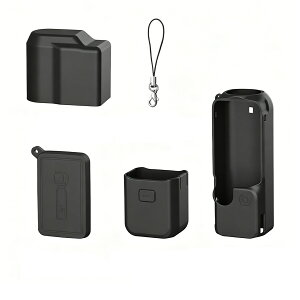 DJI Osmo Pocket 4 �V���R���P�[�X 5�_�Z�b�g �����Y�J�o�[ �t���ی�t�[�h �ی�P�[�X �V���R���J�o�[ ���h�~ �Ռ��z�� �h�o ����~�� �J�����ی� �����^�� �X�g���b�v�t�� �B�e�A�N�Z�T���[ �I