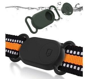 Galaxy SmartTag2用 犬 猫 首輪 ホルダー シリコン製 ペット 紛失防止 傷つきにくい 保護カバー アクセサリー サムスン ギャラクシー スマートタグ2 対応