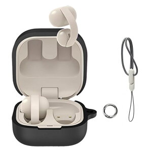 WF-LC900 �\�j�[ LinkBuds Clip �p �P�[�X �J�o�[ �J���r�i�t�� Sony ���C�����X�C���z���p �ی�P�[�X �V���R�� �\�t�g �ϏՌ� ���^ �y�� �L�Y�h�~ �����h�~ ���[�A�N�Z�T���[