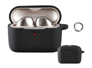 Sennheiser MOMENTUM True Wireless 5 �P�[�X �J�o�[ �V���R���� �ی�P�[�X �y�� �ϏՌ� �����h�~ �ی�J�o�[ �L�Y�h�~ �h���h�o �J���r�i�t�� �����h�~ �S�ʕی� �����[�d�\ �����^�ѕ֗� �[���n�C