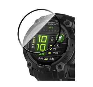 2Zbg GARMIN K[~ Instinct 3 (45mm / 50mm) / Instinct 2X / Instinct E (45mm) p یtB ȖʑΉ PET instinct3 Sʕی X}[gEHb`p ʕیV[g