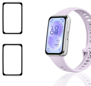 2�� HUAWEI Band 11 Band 11 Aluminum Edition Band 11 Pro �t�B���� PET������ �ی�t�B���� �t�@�[�E�F�C �o���h11 �t���ی�t�B���� 3D�Ȗ� �S�ʕی� �����ߗ� �����x�^�b�` �C�A�[�� �����z�� �L�Y�h�~ ��