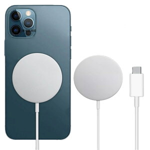 MagSafeΉ ̓CX[d yiPhone 8-16/Android eΉz }[d 15W }Olbg CX`[W[ Type-C[q