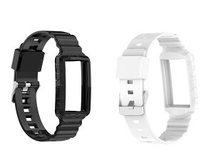 Fitbit Charge 6 5 4 3 �Ή� �P�[�X��̌^�o���h �V���R���x���g �S�ʕی� �ی�J�o�[�t�� �����o���h ���X�g�o���h �ϏՌ� ���h�~ �h�� �X�|�[�c �A�N�Z�T���[Charge6 Charge5 Charge4 Charge3 Charge3SE