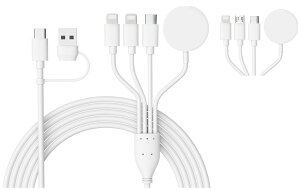 4in1 USB-C [dP[u yApple Watch/iPhone/iPad/Android Ήz [d }`[dP[u {l Type-C Micro Lightning CX[d @\P[u