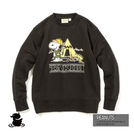 grn outdoor TAKIBI SNOOPY CREW SWEAT クルーネックスウェット スヌーピーコラボ