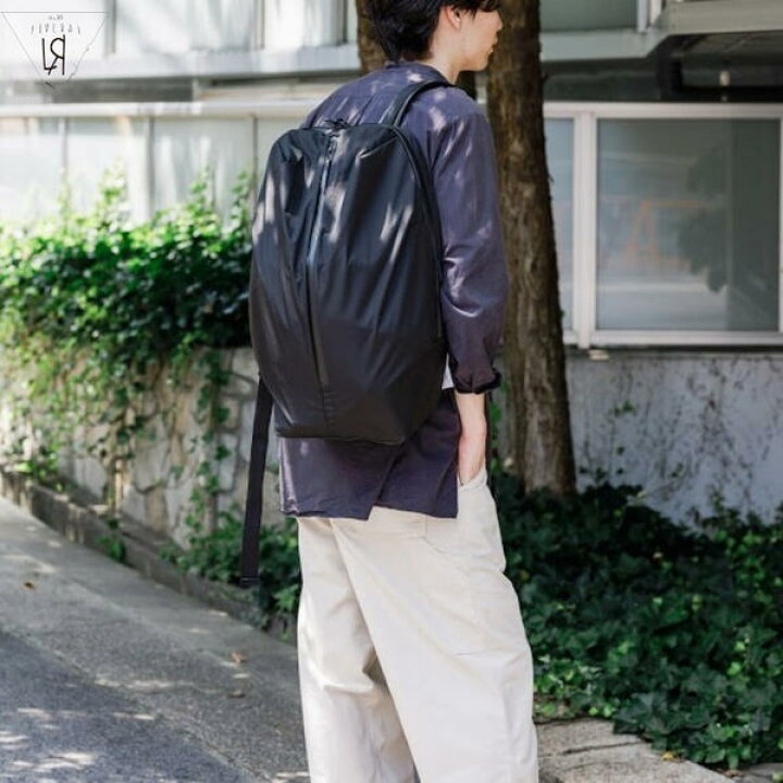 楽天市場】LIVERAL Egg Pack M 黒 リュック シンプル Black series 