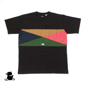 grn outdoor HASSUI HASSUI S/S TEE(BLACK)