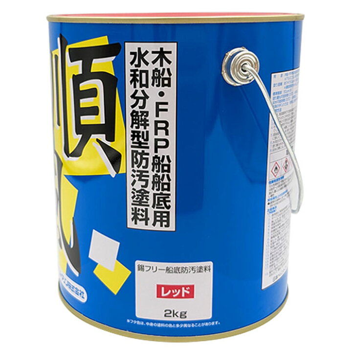 楽天市場】【船底塗料】順風 4kg 水和分解型普及品 【日本ペイント 