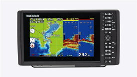 HONDEX HE-90S 魚群探知機 プロッターデジタル魚探 GPSアンテナ内蔵 9型ワイドカラー液晶 600W　ホンデックス