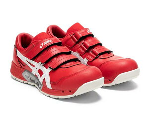 安全靴 CP305 AC アシックス 1271A035 ウィンジョブ 601 クラシックレッド×ホワイト asics 作業靴 セーフティーシューズ 優れた通気性 マジックテープ ベルトタイプ 3色展開