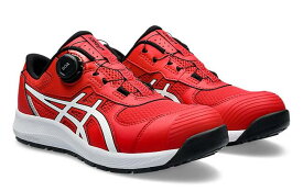 安全靴 CP219 BOA アシックス 1273A092 ウィンジョブ 600 クラシックレッド×ホワイト asics 作業靴 セーフティーシューズ 3色展開