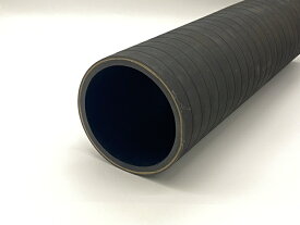 布入りゴムホース　内径 114.3mm　長さ 1m (1000mm)　布巻ウォーターホース　排気ミキシング用