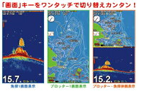 PS-611CN100W200kHzプロッター魚探GPSアンテナ内臓