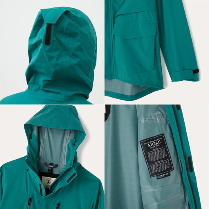 楽天市場】AIGLE/メンズ 透湿防水 TH マウンテンパーカー/ZBH067J 