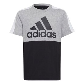 ADIDAS/DK386/YB ESS カラーブロックロゴTシャツ