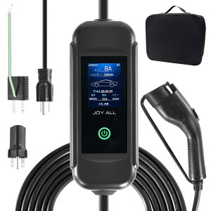 �y�����L���O1�ʁzJoy all �d�C������ �[�d�P�[�u�� EV�[�d�� 100V-240V SAEJ1772 8A/10A/13A/15A �d�������\ �ƒ�p�����ԏ[�d�K�� �d�C�����ԗp�|�[�^�u���[�d�� 7.6���[�g��