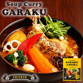 スープカレー GARAKU 札幌スープカレー チキン 北海道 お土産 ガラク カレー 有名店 人気 手土産 プレゼント 贈り物 ギフト 再現 レトルト 和風だしバレンタイン