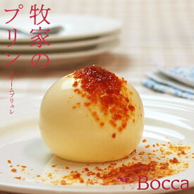 bocca 牧家 牧家のクレームブリュレ 75g 4玉入 送料無料 北海道 だて牛乳 風船 バニラ 北海道産 焦がしバター カラメルクラッシュ お土産 プレゼントバレンタイン