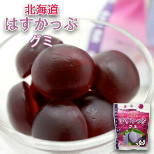 ロマンス製菓 北海道 はすかっぷグミ 50g 送料無料 北海道 ご当地 ギフト お土産 お菓子 おやつ お子様向け プレゼント ぐみ 果実グミ ハスカップ ベリー べりー