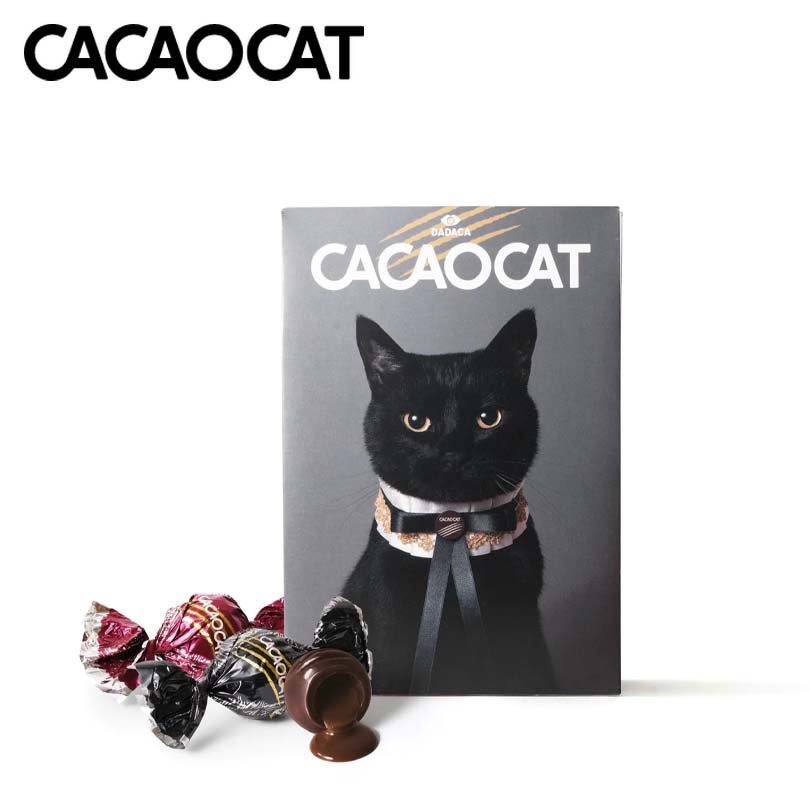 楽天市場】CACAOCAT ミックス 9個入 CAT ストロベリー ダーク ミルク