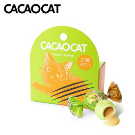 CACAOCAT 夕張メロン 2入 送料無料 チョコレート 北海道 お土産 手土産 人気 めろん メロン DADACA カカオキャット 猫 ねこ ネコ 一口サイズ バレンタイン