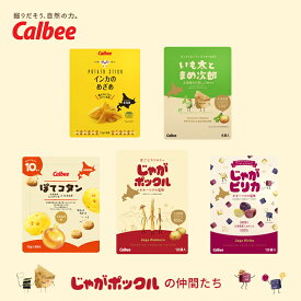 カルビー人気5点セット 送料無料 ポックル大・インカのめざめ・じゃがピリカ・ぽてコタン・いも太 各1箱 計5箱 セット商品 北海道 お土産 ご当地 お祝い ギフト