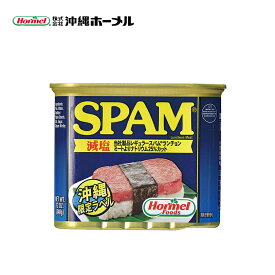 スパム 340g 送料無料 沖縄 SPAM 減塩 ミート お肉ご当地 お土産 ギフト プレゼント 贈り物