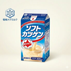 雪印 ソフトカツゲン 300ml 送料無料 送料別 北海道 限定 ご当地 乳酸菌飲料 ロングセラー 紙パック ドリンク 雪印 メグミルク 冷蔵 お取り寄せ 活源 活力の給源 ドリンク 飲み物 ソウルフード