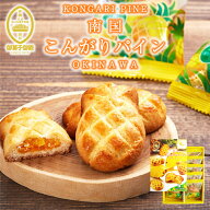 南国こんがりパイン (10個入) 御菓子御殿 送料無料 レターパック 沖縄お土産 お菓子御殿 沖縄 お土産 土…