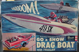 Revell　プラモデル　GO　&　SHOW　DRAG BOAT ドラッグボート　1/25スケール