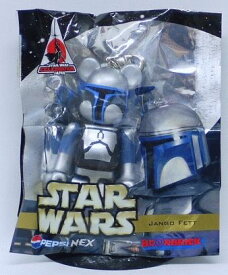 BE＠RBRICK　ベアブリック　70％　ジャンゴ・フェット　Jango Fett　ペプシネックス　スター・ウォーズ　キャンペーン品　STAR WARS　PEPSI NEX　【スターウォーズ】【中古】