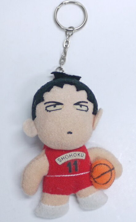 楽天市場】スラムダンク SLAM DUNK ぬいぐるみキーホルダー 流川楓 