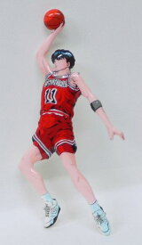 【スタンドとヒモなし・特価】スラムダンク　SLAMDUNK　キャラクタープレート　流川楓　リアル　B【中古】