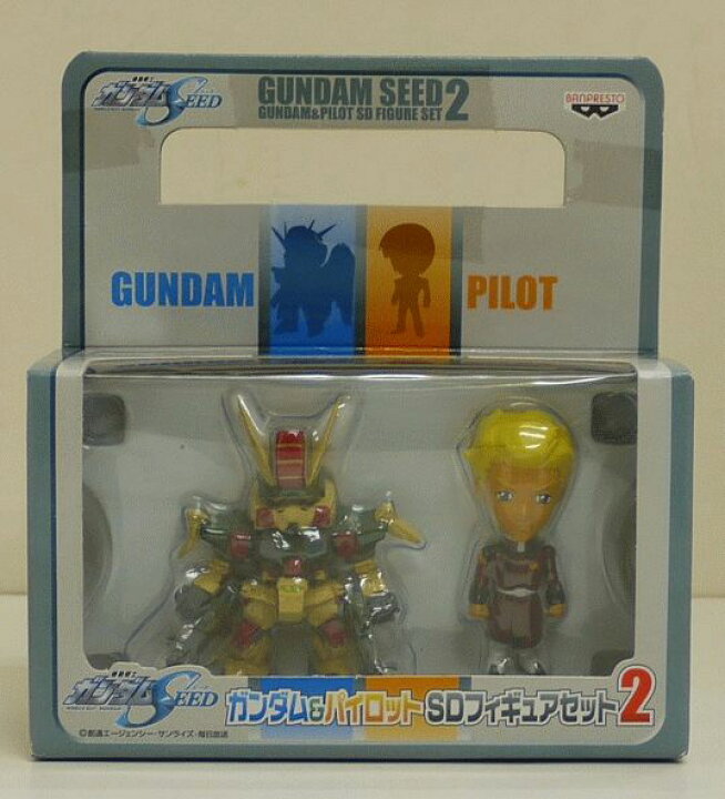 楽天市場】【未開封】機動戦士ガンダムSEED ガンダム＆パイロット SD 