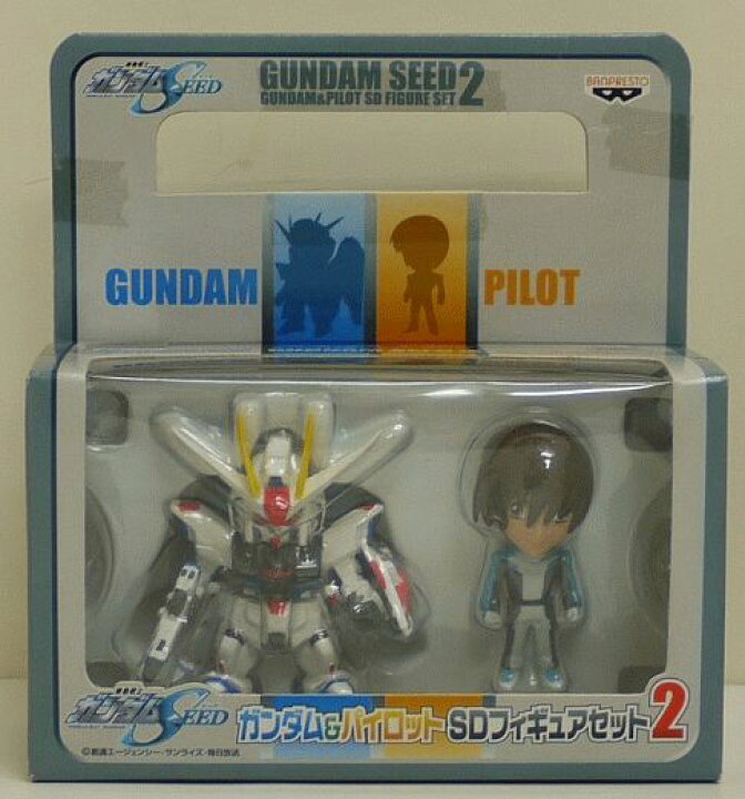楽天市場】【未開封】機動戦士ガンダムSEED ガンダム＆パイロット SD 