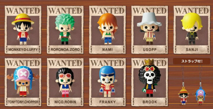 楽天市場】ワンピース ONEPIECE なっちゃん BLOCK COLLECTION ブロック 