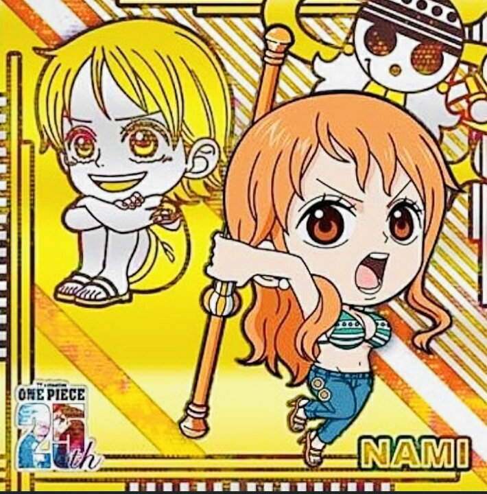 楽天市場】【内袋未開封】ワンピース ONE PIECE SW9-29 ナミ25thにふぉ 