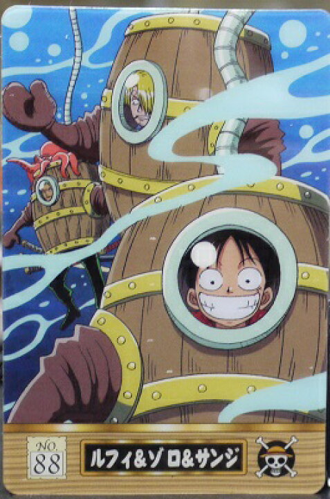 楽天市場 ワンピース カードダス チョッパー ロビン ゾロ サンジ Vol 宇宙戦艦ヤマダ