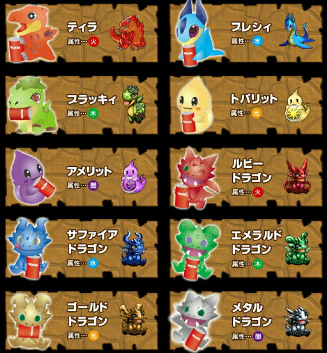 楽天市場】【未開封】パズル&ドラゴンズ ワンダ WONDA×パズドラ 
