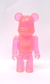 【開封品】ベアブリック　BE@RBRICK　シリーズ　SERIES 4　JELLYBEAN　クリアピンク　メディコム・トイ【中古】