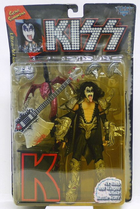 楽天市場】【未開封】KISS キッス ウルトラアクションフィギュア Gene 