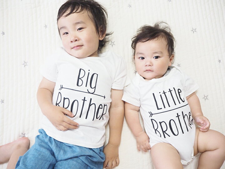 楽天市場 兄弟 お揃い Tシャツ ロンパース 男の子 赤ちゃん ベビー キッズ 出産祝い 内祝い お返し プレゼント ギフト 贈り物 誕生日 家族写真 リンクコーデ ペアルック ペア セット 双子 コーデ おそろい 兄弟お揃い 二人目 2人目 出産 カバーオール 子供 服 孫 春