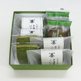 【最短翌日着(当店休業日なら最短翌々日着) 午前9時まで／のし紙・掛け紙 包装 無料】 敬老の日 残暑見舞い 抹茶 お菓子 スイーツ 焼き菓子 洋菓子 ギフト プレゼント 介護 施設 お供え 送料無料 京都 老舗 宇治抹茶 焼き菓子 4種8個 詰合せ 通常ギフト 楽天