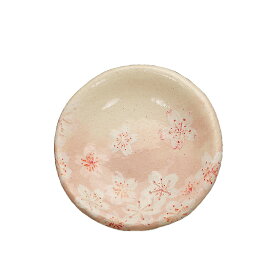 茶道具 菓子器（かしき） 豆皿いろいろ 桜尽くし 楽入窯