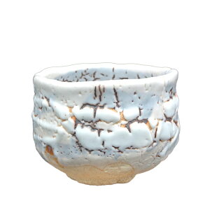 ポイント3倍以上(楽天カード利用) 茶道具 抹茶茶碗(まっちゃちゃわん) 茶碗 志野焼 大山 秀男