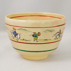 ★10/31までポイント10倍以上 茶道具 抹茶茶碗(まっちゃちゃわん) 干支景色 茶碗 八木 海峰 干支 午(うま、馬)