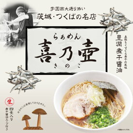 茨城県・つくば市らぁめん喜乃壺(きのこ)(大)/豊潤煮干醤油ラーメン